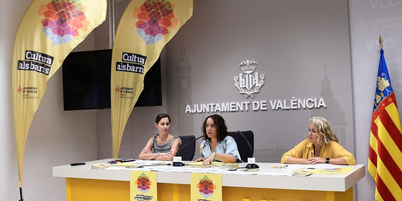  Cultura als Barris descentraliza las actividades culturales de Valencia y las distribuye por  toda la ciudad 