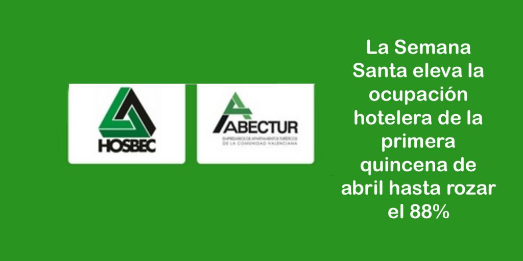  La Semana Santa eleva la ocupación hotelera de la primera quincena de abril hasta rozar el 88% de media en Benidorm.