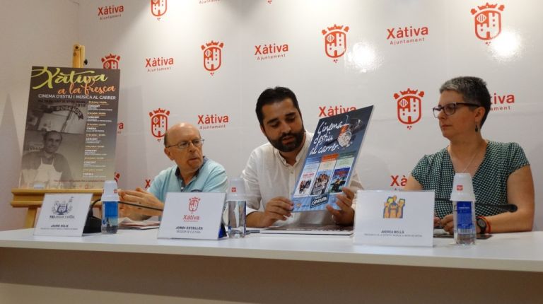 “Xàtiva a la fresca”: cine y música por las calles hasta el 27 de julio