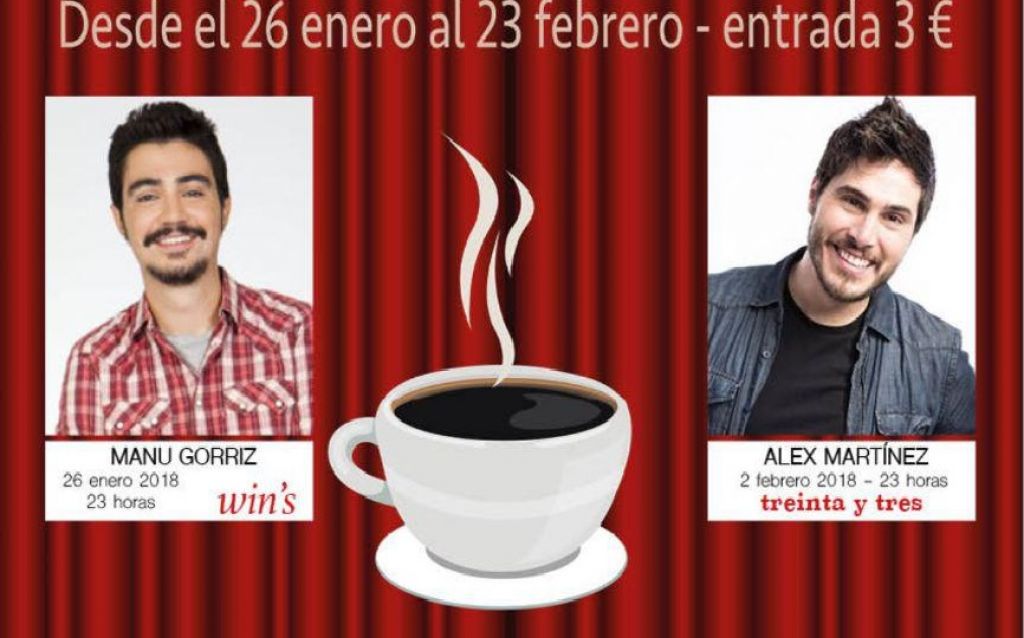  XIV Circuito Café-Teatro de Buñol del 26 de enero al 23 de febrero con reconocidos cómicos y monologuistas