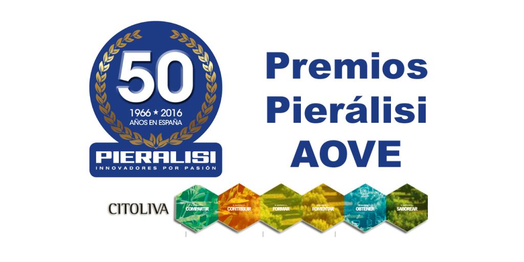  PIERALISI anuncia los finalistas de los Premios Mejores Aceites de Oliva Virgen Extra 2016-2017elaborados con su maquinaria