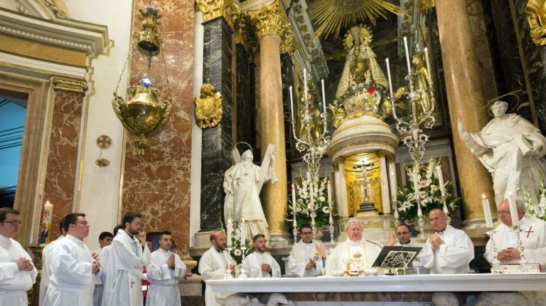 MONSEÑOR JAVIER SALINAS PRESIDE LA 