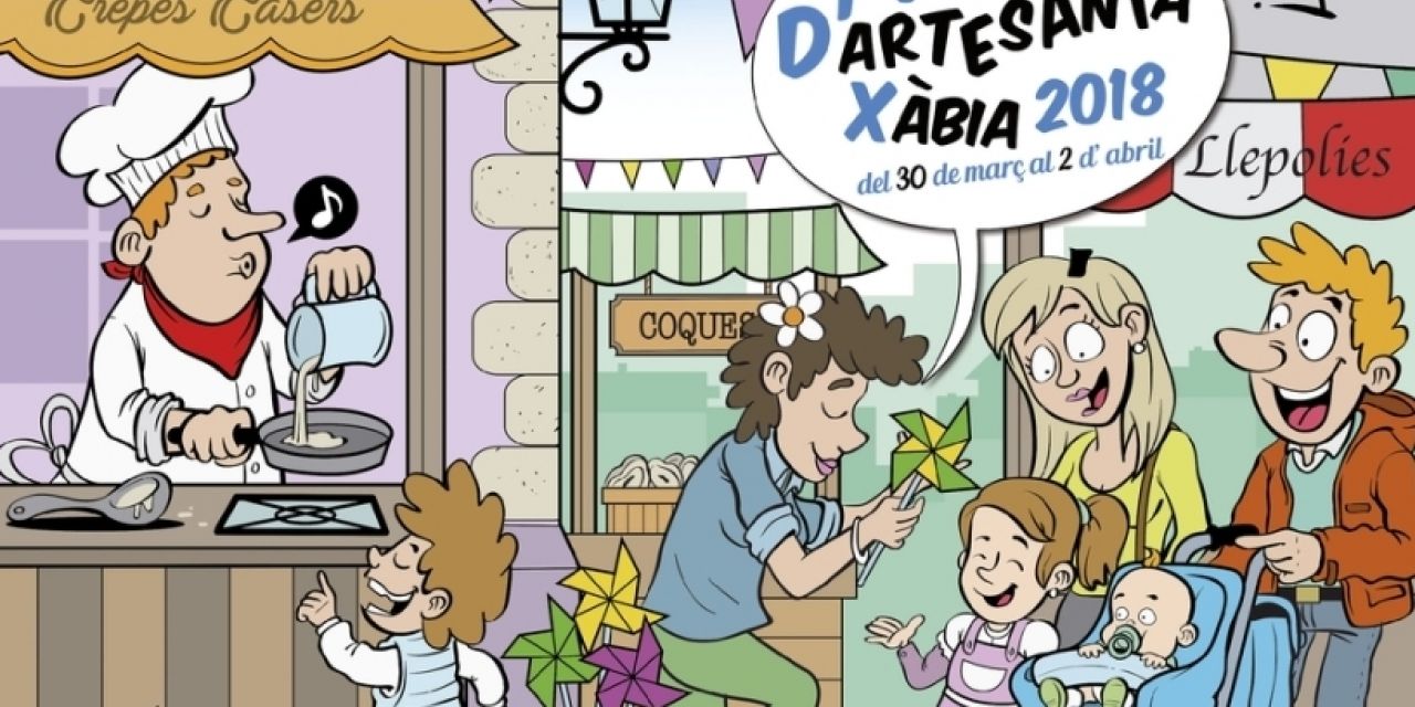  Feria de Artesanía en Xàbia 2018 del 30 de marzo al 2 de abril