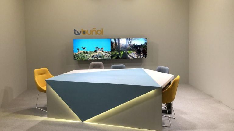 Buñol inaugura estudio de televisión por Internet