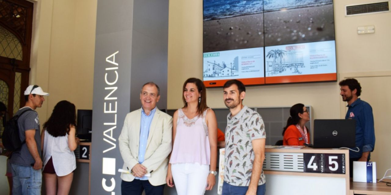  El Ayuntamiento de Valencia estrena una Oficina de Turismo más accesible y moderna