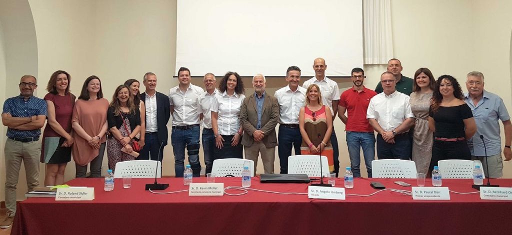  Altea acoge la celebración de un pleno extraordinario del municipio suizo de Walenstadt