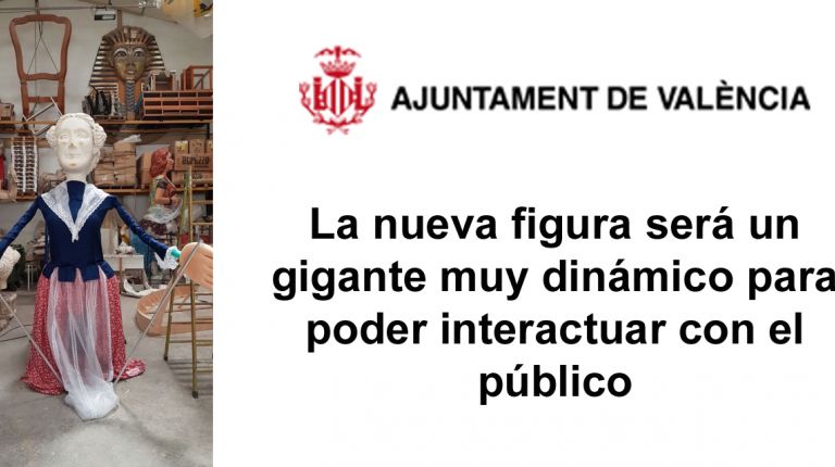 EL AYUNTAMIENTO RECUPERA PARA LA GRAN FIRA DE VALÈNCIA LA HISTÓRICA FIGURA DE ‘LA QUIQUETA'