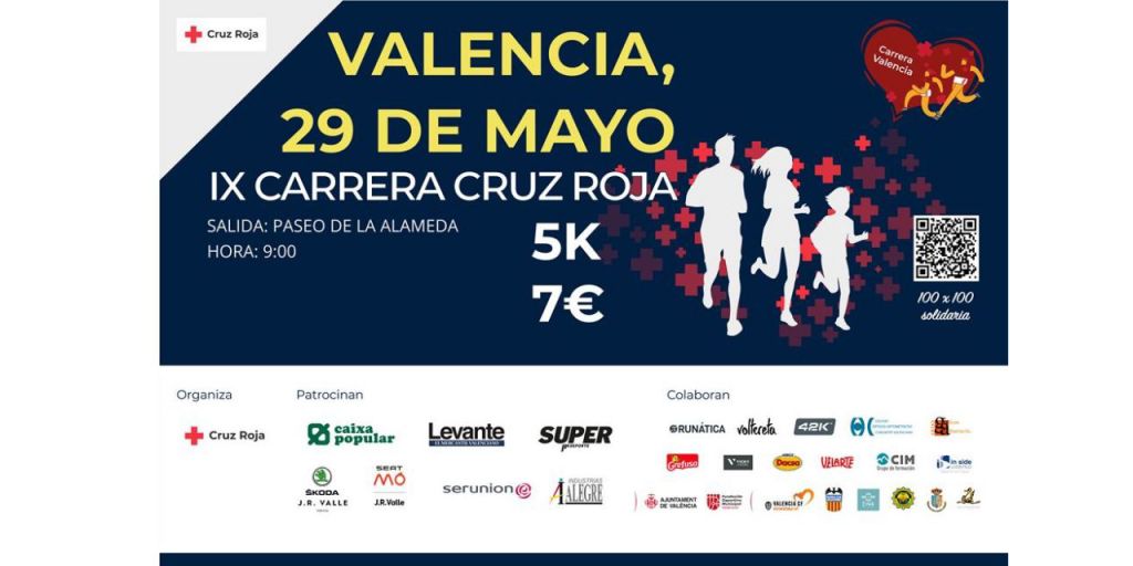  Cruz Roja reclama máxima participación en su 9ª Carrera del 29 de mayo