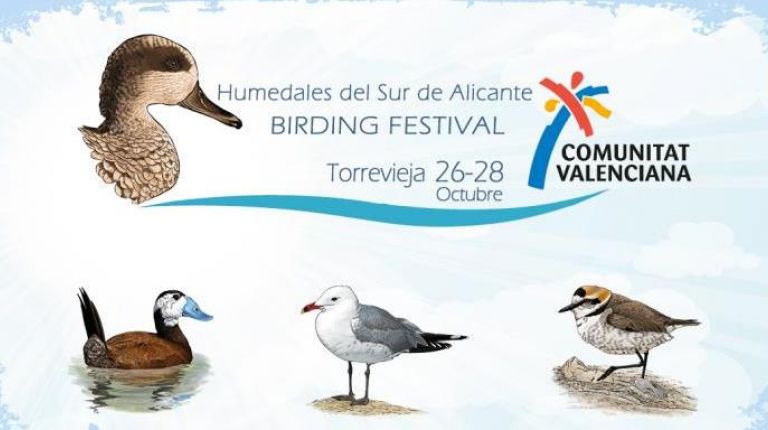 Torrevieja recibe al turismo ornitológico en el Birding Festival Comunitat Valenciana 