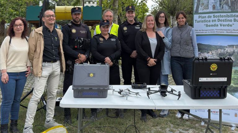 Buñol incorpora dos drones para reforzar la seguridad turística del destino 