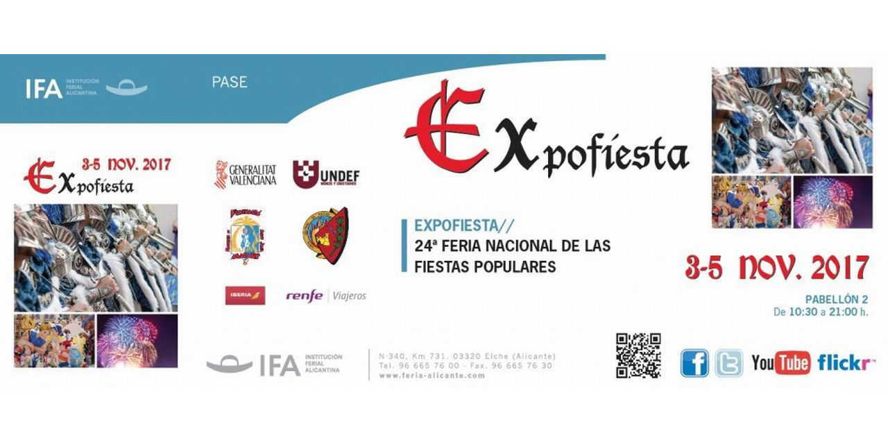  OLIVA TURISMO PROMOCIONA LA FIESTA DE MOROS Y CRISTIANOS DE OLIVA Y TODA LA OFERTA TURÍSTICA DE LA CIUDAD EN LA 24 EDICIÓN DE EXPOFIESTA ALICANTE, LA FERIA NACIONAL DE LAS FIESTAS POPULARES