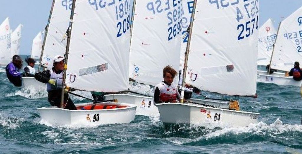  Valencia acogerá regatas nacionales de la clase Optimist del campeonato de España de 2019