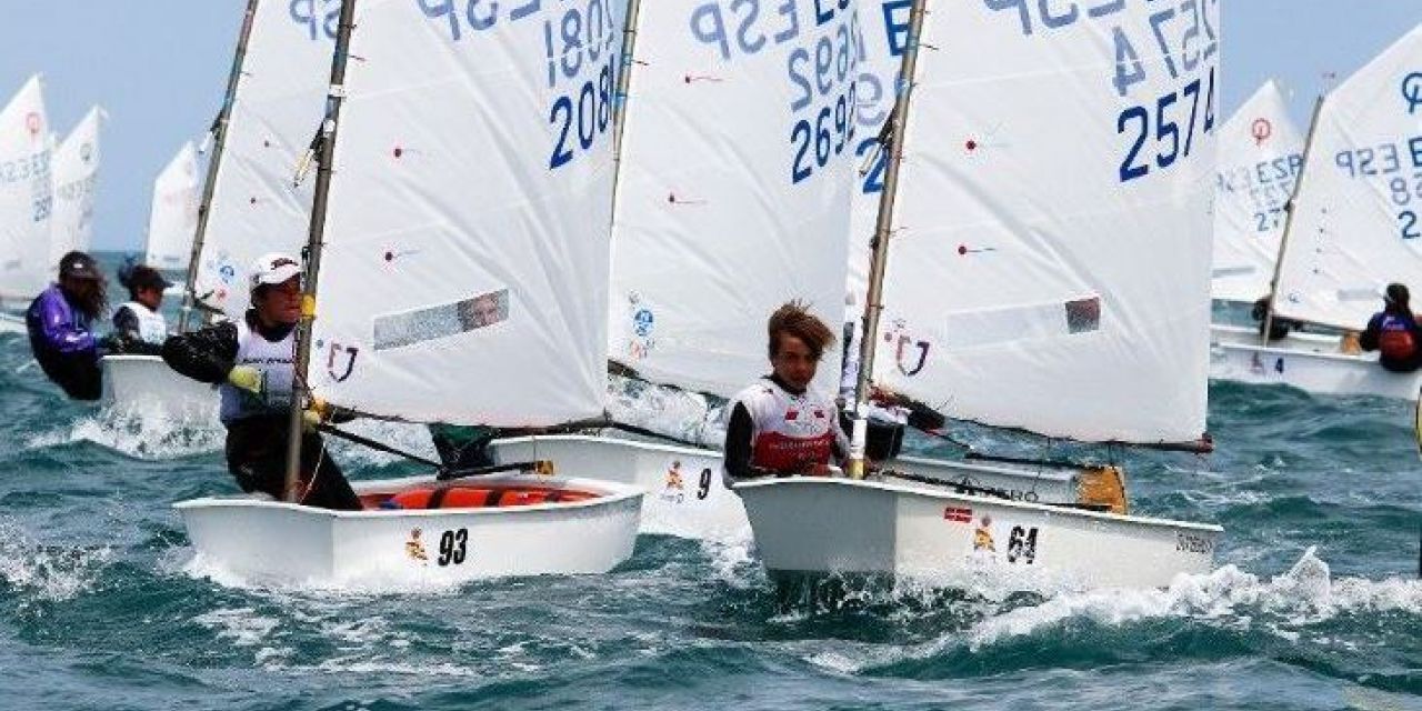  Valencia acogerá regatas nacionales de la clase Optimist del campeonato de España de 2019