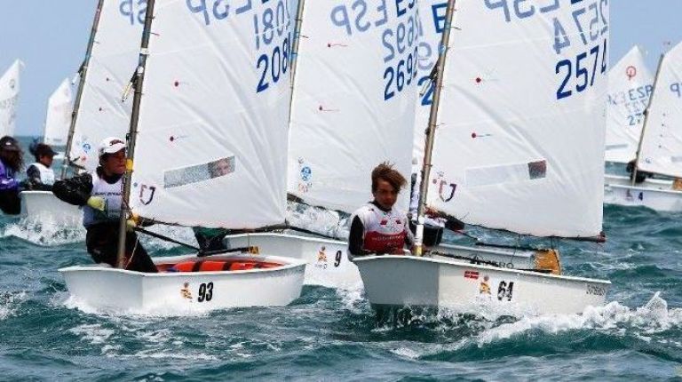 Valencia acogerá regatas nacionales de la clase Optimist del campeonato de España de 2019