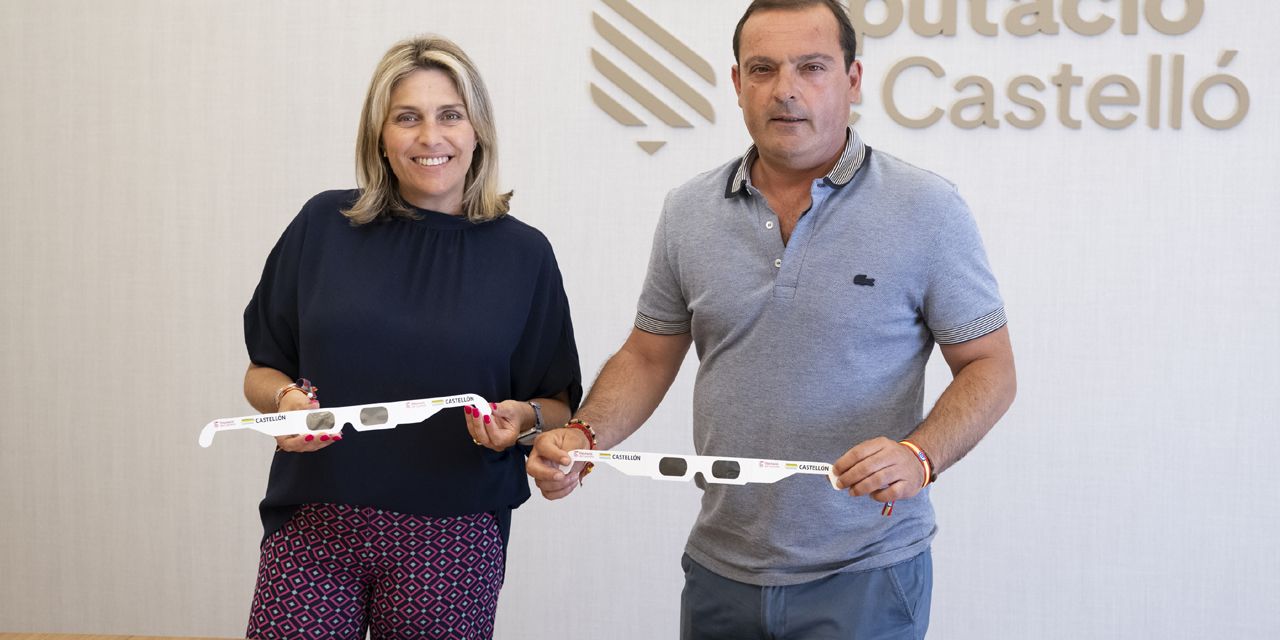  La Diputación de Castellón distribuye 24.000 gafas homologadas entre 36 municipios con población inferior a 5.000 habitantes para ver el eclipse solar