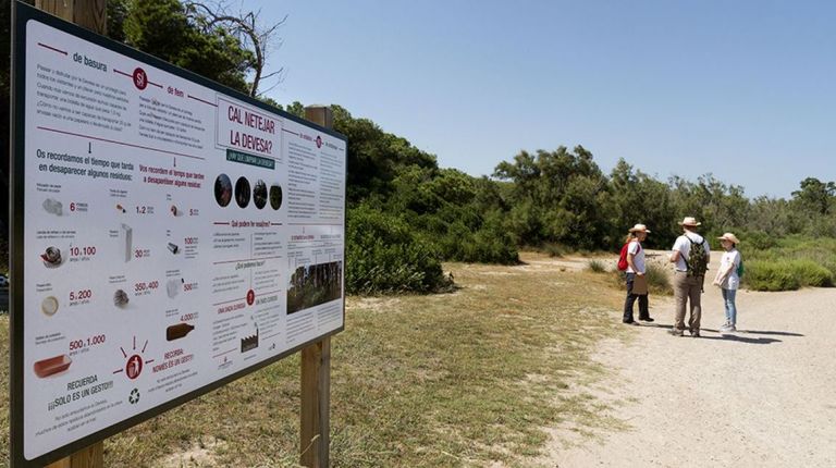 Cruz Roja identifica más de 100 puntos que requieren atención en la Devesa de l’Albufera 