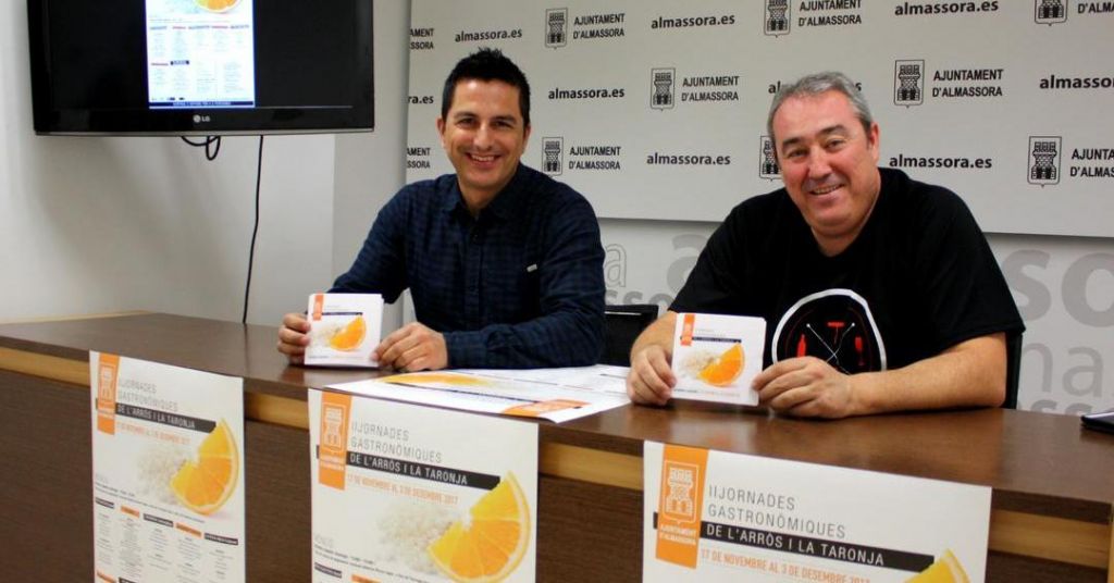  Almassora prepara menús para las II Jornades Gastronòmiques de l'Arròs i la Taronja