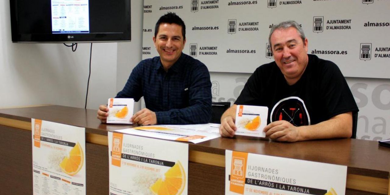  Almassora prepara menús para las II Jornades Gastronòmiques de l'Arròs i la Taronja