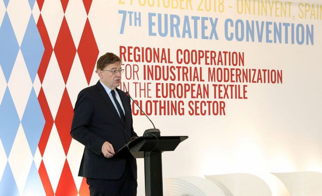 Confederación Europea del Textil y la Confección (Euratex) con Ximo Puig