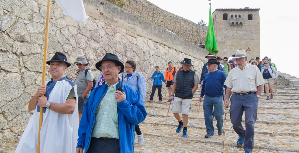  Morella se prepara para la Rogativa de bajada de la Virgen de Vallivana hasta el santuario 