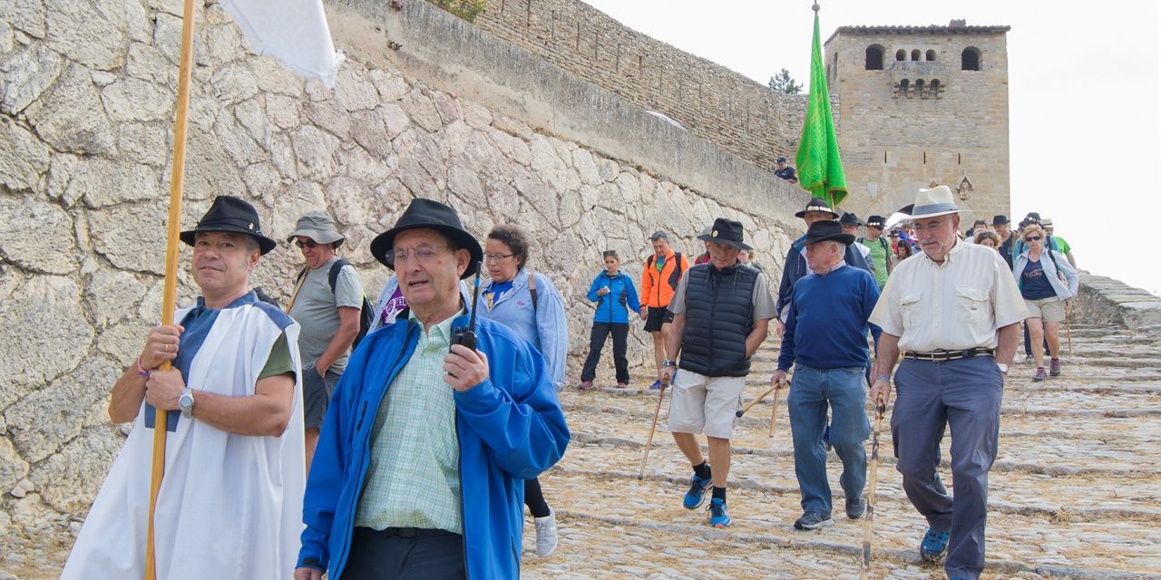  Morella se prepara para la Rogativa de bajada de la Virgen de Vallivana hasta el santuario 