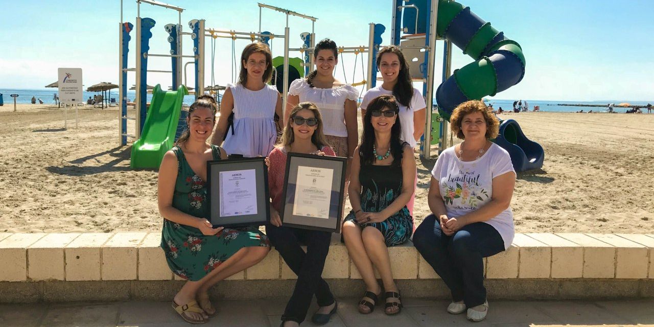  Las playas de Santa Pola renuevan el Certificado ISO 9.001 y 14.001 por su calidad y servicios