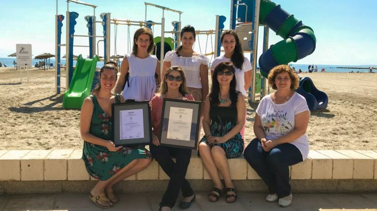 Las playas de Santa Pola renuevan el Certificado ISO 9.001 y 14.001 por su calidad y servicios