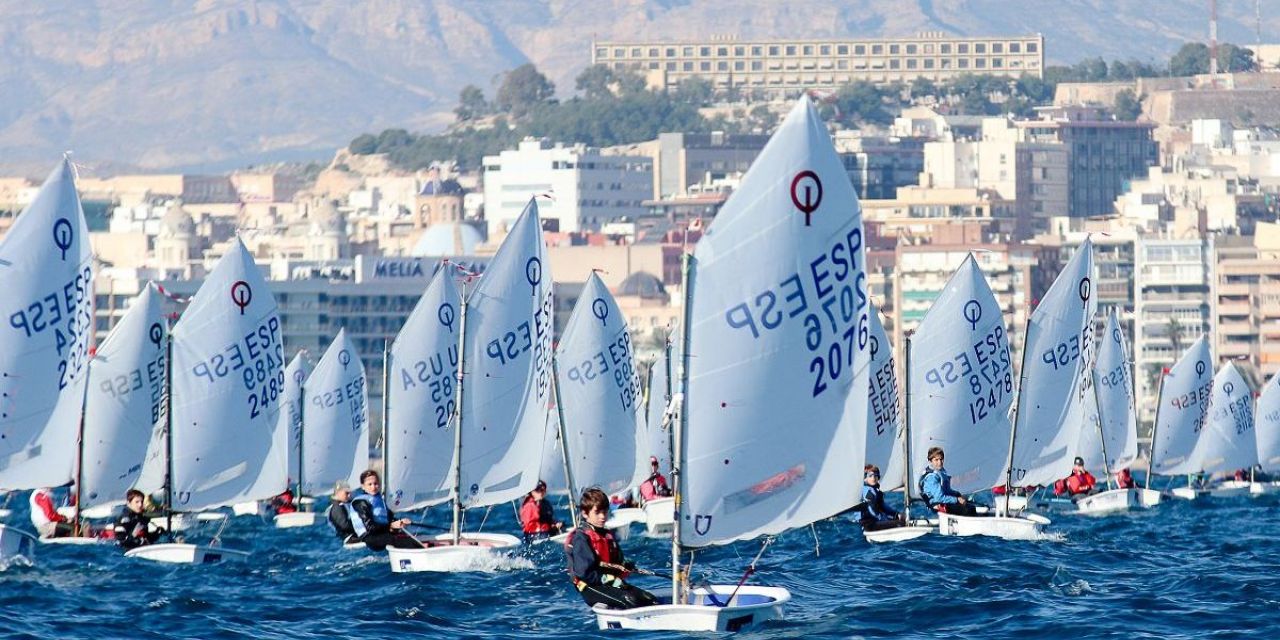  La competición de Vela Infantil de alicante ha estado muy reñida 