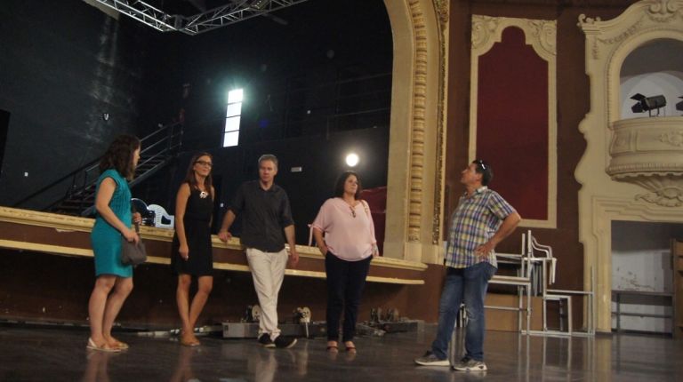 Corbera adecua el escenario del Cine-Teatro Ricardo Cebolla