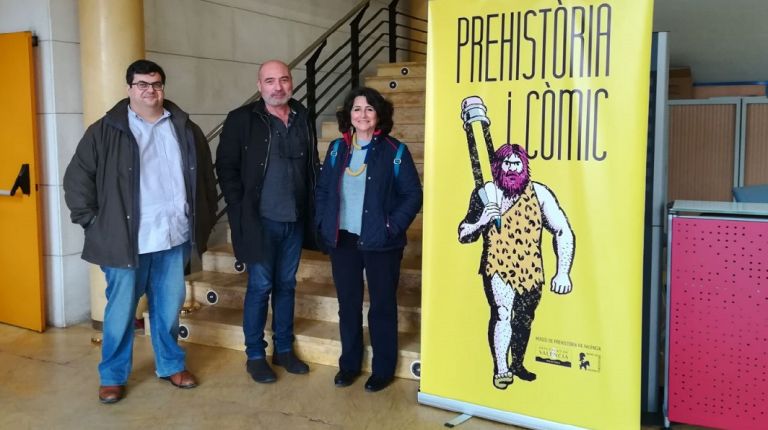 La exposición “Prehistòria i Còmic” se exhibe en Sagunto hasta el 18 de marzo