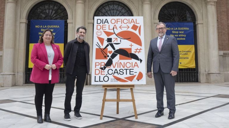 La Diputación de Castellón elige al diseñador Ibán Ramón para poner cara al Día de la Provincia más especial